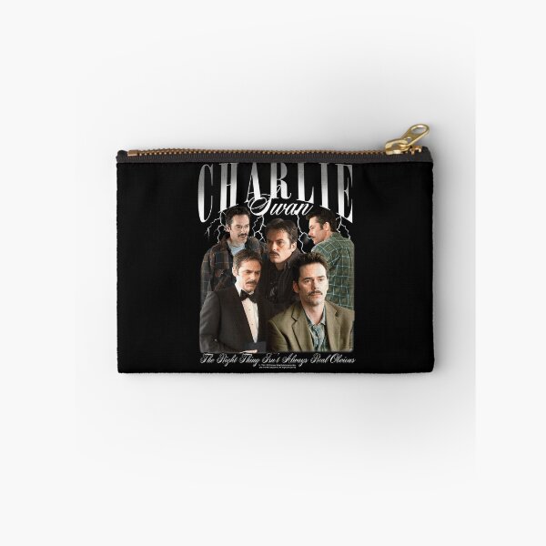 Item preview, Charlie Swan The Right Thing Isnt Always Real Obvious Twilight Saga Movie Character Collage Fan Apparel designed and sold by slmfams.