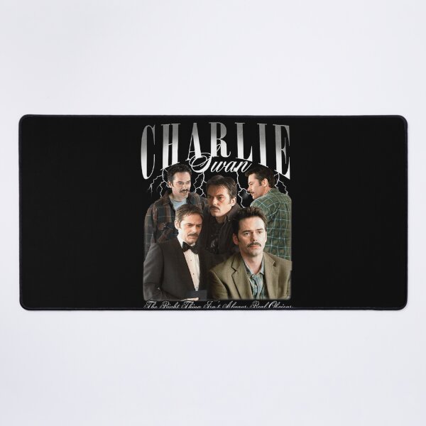 Item preview, Charlie Swan The Right Thing Isnt Always Real Obvious Twilight Saga Movie Character Collage Fan Apparel designed and sold by slmfams.