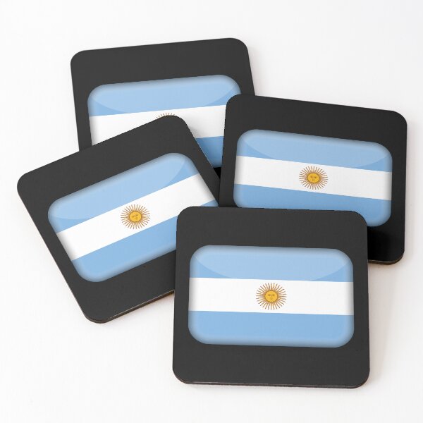 Item preview, Argentine 3D Flag Argentina Pride Design designed and sold by yazdogs.