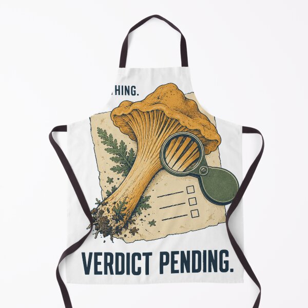 Item preview, Found Something Verdict Pending Mushroom Foraging designed and sold by mnkyride.