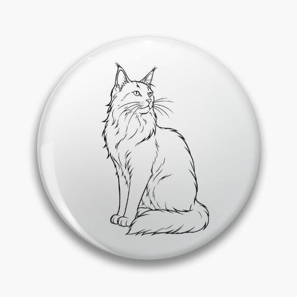 Item preview, Majestic Long Haired Cat designed and sold by ArtPer-design.
