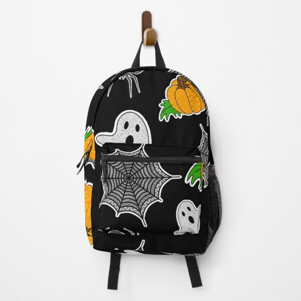 Item preview, October Halloween – Spooky Zentangle Night Pattern designed and sold by FioreDiCiliegio.