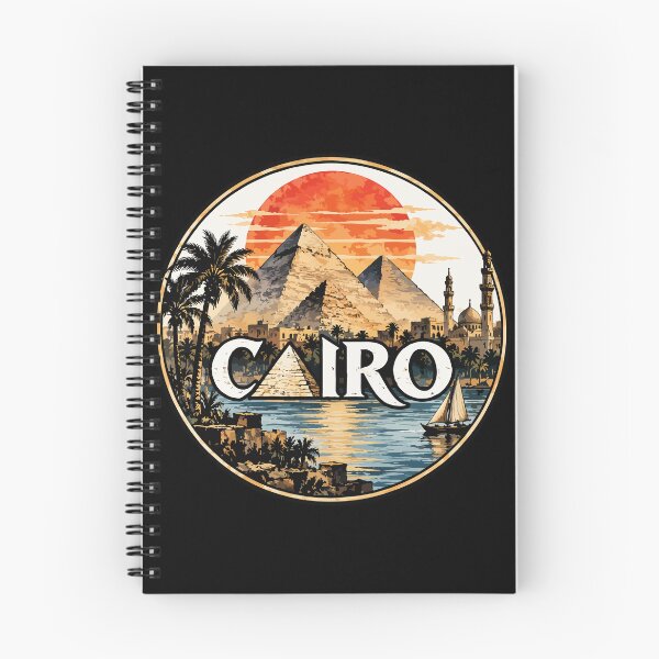 Item preview, Cairo Egypt Piramids Watercolor Art designed and sold by TomFrontierArt.