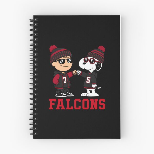 Item preview, Snoopy and Charlie Brown Atlanta Falcons Retro Football Fan designed and sold by PasqualeMurphy.