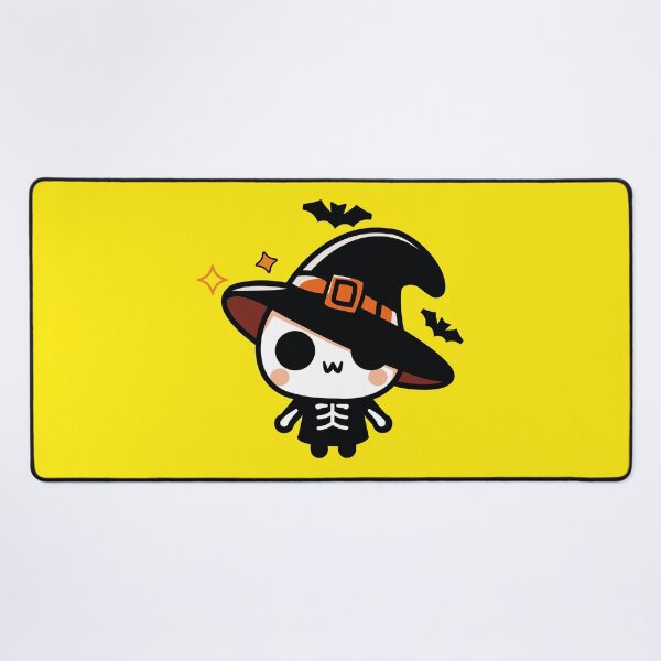 Item preview, Cute Chibi Skeleton Witch Halloween Kawaii designed and sold by SolutionsArt.