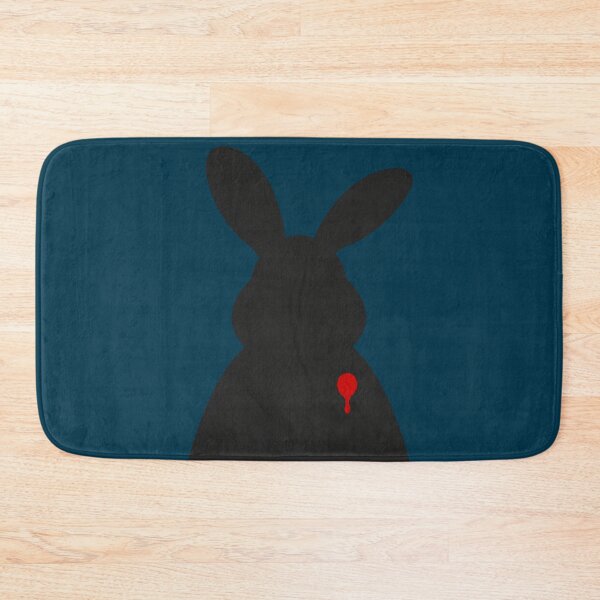 Item preview, Black Rabbit Red Accent Minimal Design designed and sold by Enoch-creator.