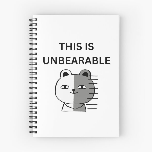 Item preview, This is Unbearable designed and sold by CarefulCreation.