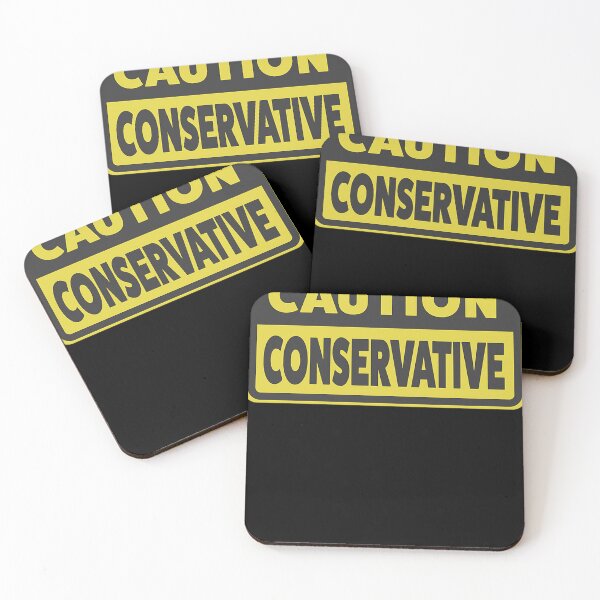 Item preview, Caution I'M A Conservative- Anti Woke - Funny Conservative Stickers designed and sold by priestimpsont.