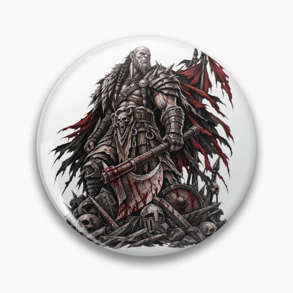 Item preview, Dark Fantasy Orc Warrior designed and sold by ArtikaCreative.