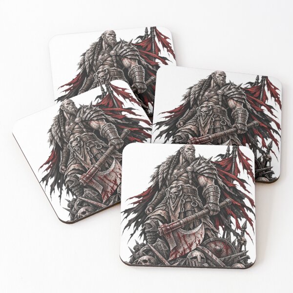 Item preview, Dark Fantasy Orc Warrior designed and sold by ArtikaCreative.