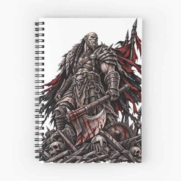 Item preview, Dark Fantasy Orc Warrior designed and sold by ArtikaCreative.