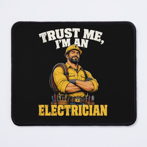 Item preview, Trust Me, I'm an Electrician – Funny Electrician Vintage Work Shirt designed and sold by nivadaofficiel2.