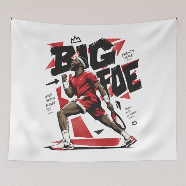 Item preview, Frances Tiafoe Big Foe Tennis Celebration - Big-Foe designed and sold by PasqualeMurphy.