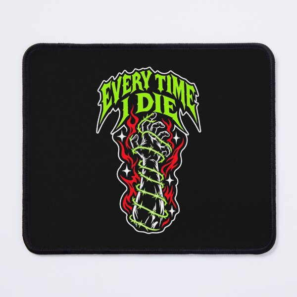 Item preview, Everytime I Die Edgy Streetwear Typography Graphic designed and sold by Favour's Store.