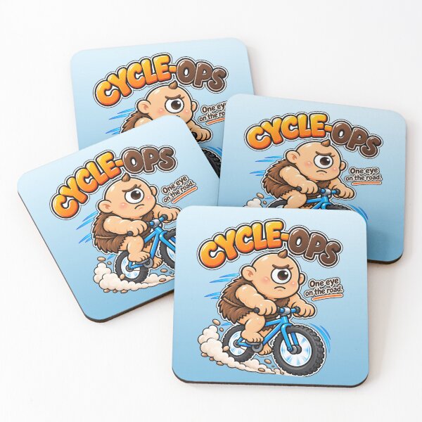 Item preview, Cyclops Cycling Funny Greek Mythology Pun designed and sold by Enoch-creator.
