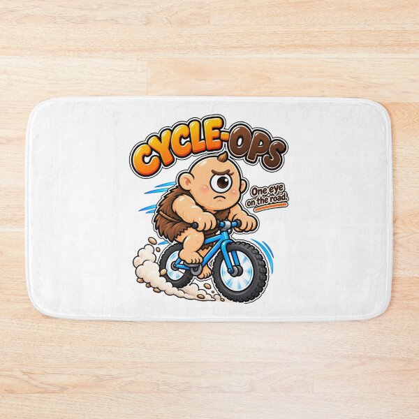 Item preview, Cyclops Cycling Funny Greek Mythology Pun designed and sold by Enoch-creator.