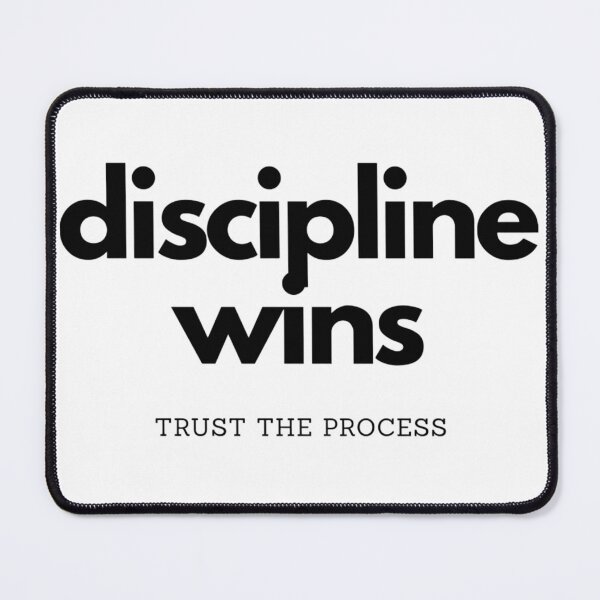 Item preview, Discipline Wins designed and sold by LoomNLight.