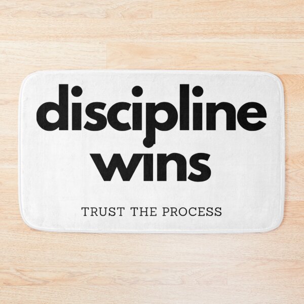 Item preview, Discipline Wins designed and sold by LoomNLight.