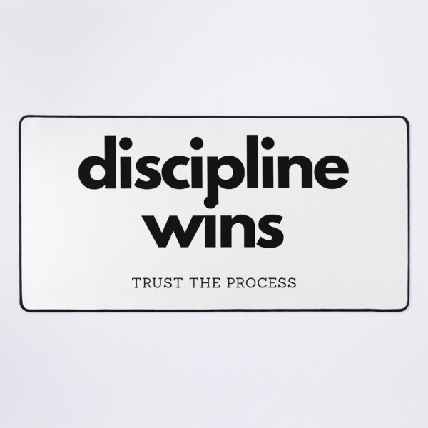 Item preview, Discipline Wins designed and sold by LoomNLight.