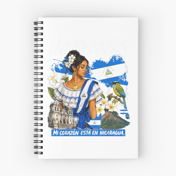 Item preview, Nicaragua Mi Corazon Esta En Nicaragua Woman Flag Bird Cultural Pride Fan Apparel designed and sold by slmfams.