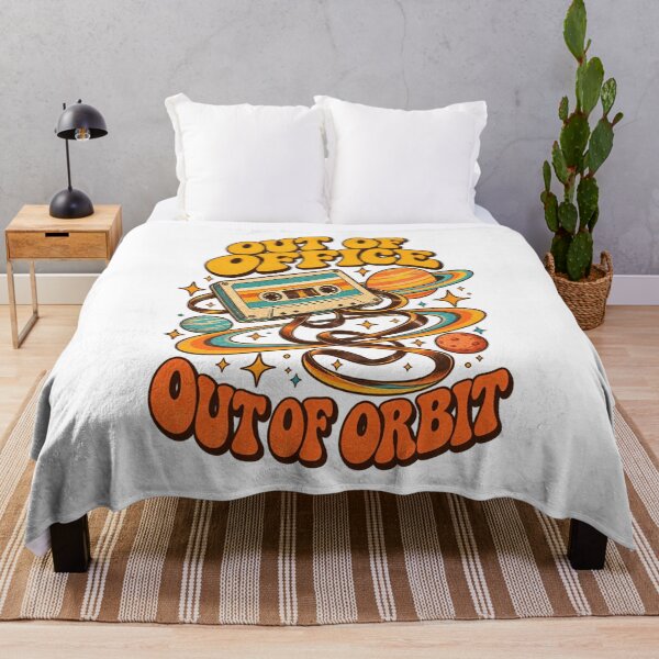 Item preview, Out Of Office Out Of Orbit Funny Retro Cassette Space designed and sold by ZAKE-store.