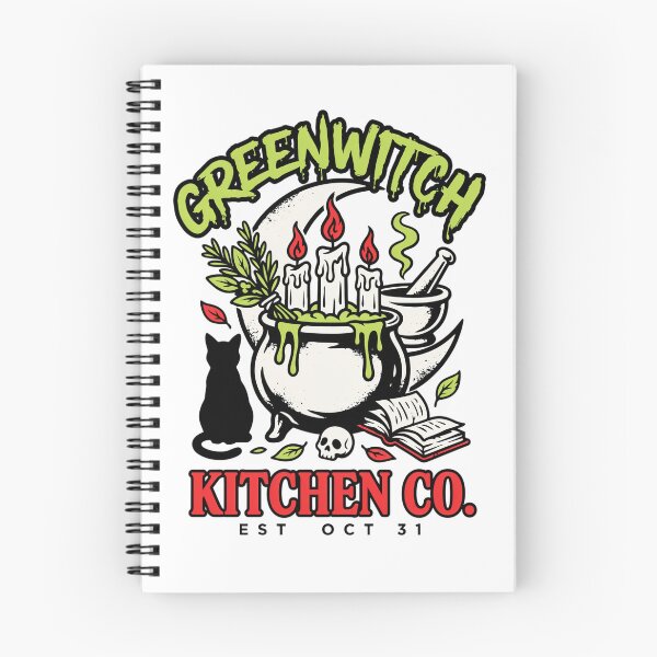 Item preview, Greenwitch Kitchen Witch Cauldron Halloween Design Graphic Tee v14 designed and sold by DarylWelsh2024.