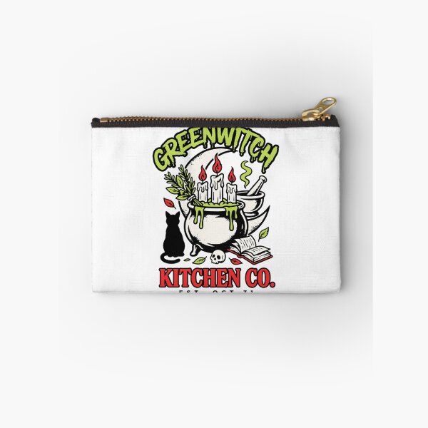 Item preview, Greenwitch Kitchen Witch Cauldron Halloween Design Graphic Tee v14 designed and sold by DarylWelsh2024.