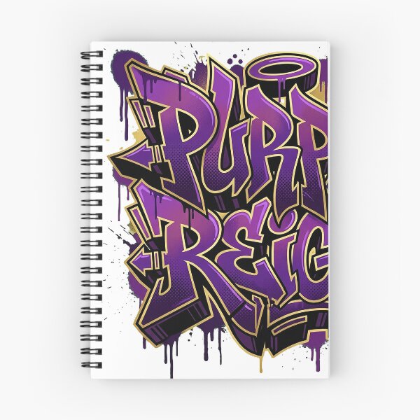 Artikelvorschau, Purple Reign – Wildstyle-Graffiti-Typografie entworfen und verkauft von hamza19911991.