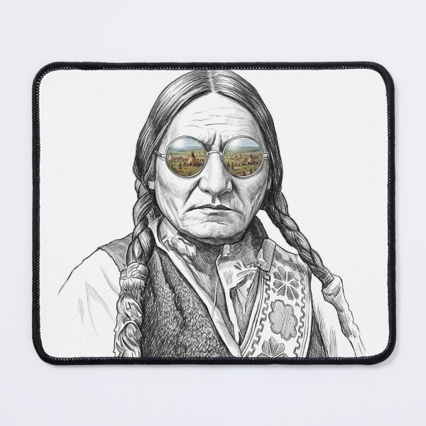Item preview, Sitting Bull Plains Teepee Camp Shades Reflection designed and sold by Bad-Decisions-Designs.