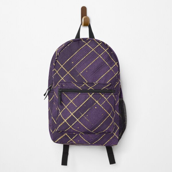 Item preview, Purple Gold Glitter Plaid Gameday Dress designed and sold by CollegeTown.
