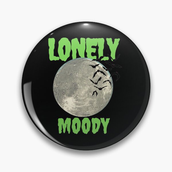 Item preview, Lonely Moody Aesthetic Gothic Moon and Bats designed and sold by Xyshope.