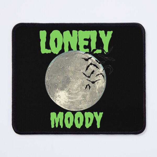 Item preview, Lonely Moody Aesthetic Gothic Moon and Bats designed and sold by Xyshope.