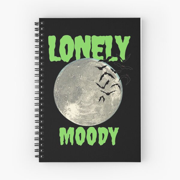 Item preview, Lonely Moody Aesthetic Gothic Moon and Bats designed and sold by Xyshope.