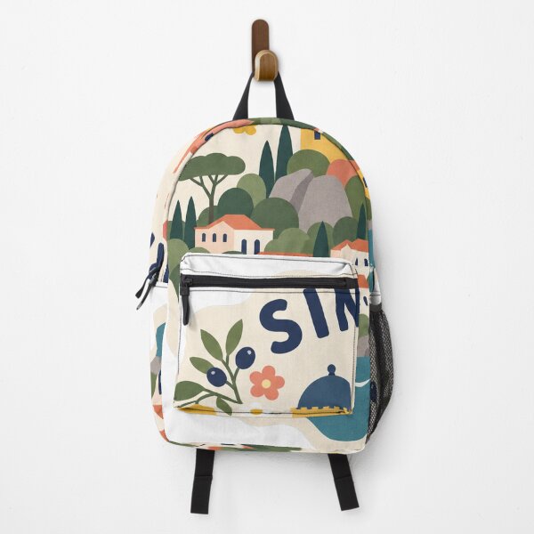 Item preview, Sintra Portugal Travel Souvenir Modern Folk Art designed and sold by VisualArtsOasis.