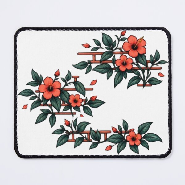 Item preview, Hibiscus Garden – Tropical Floral designed and sold by TATOXIDE.