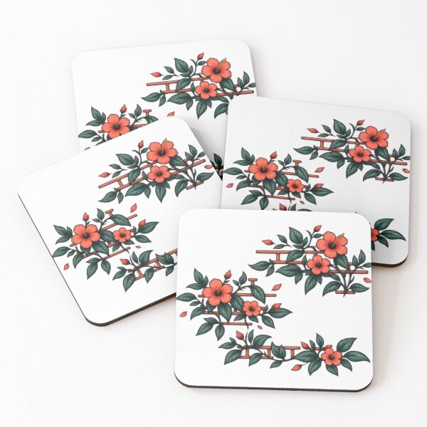 Item preview, Hibiscus Garden – Tropical Floral designed and sold by TATOXIDE.