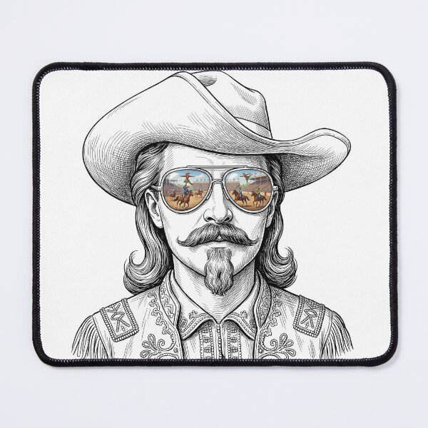 Item preview, Buffalo Bill Wild West Show Shades Reflection designed and sold by Bad-Decisions-Designs.
