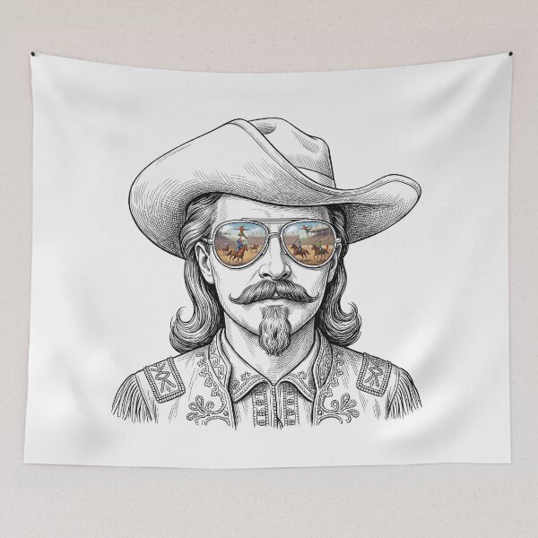 Item preview, Buffalo Bill Wild West Show Shades Reflection designed and sold by Bad-Decisions-Designs.