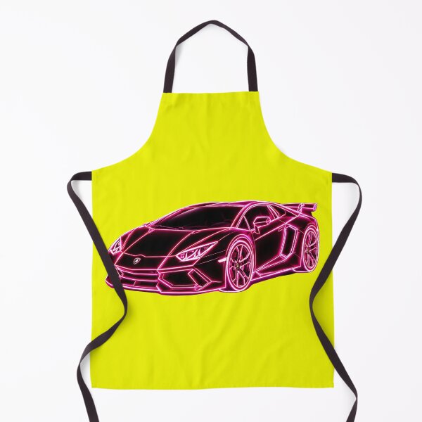 Item preview, Neon Pink Supercar Line Art designed and sold by MagicCrystal.