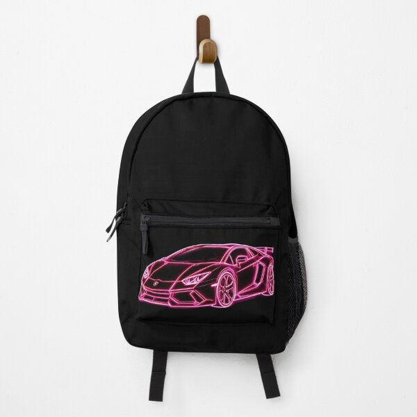 Item preview, Neon Pink Supercar Line Art designed and sold by MagicCrystal.