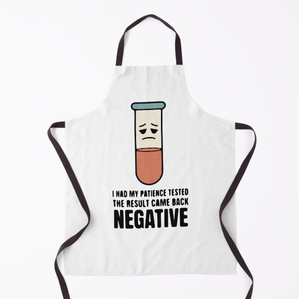 Item preview, I had my patience tested the result came back negative - funny sarcasm designed and sold by GagShots.