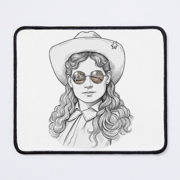 Item preview, Annie Oakley Shattered Targets Shades Reflection designed and sold by Bad-Decisions-Designs.