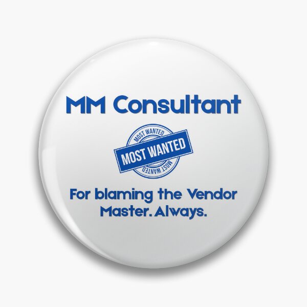 Item preview, MM Consultant Most Wanted - Funny SAP Gift designed and sold by HypercareClub.
