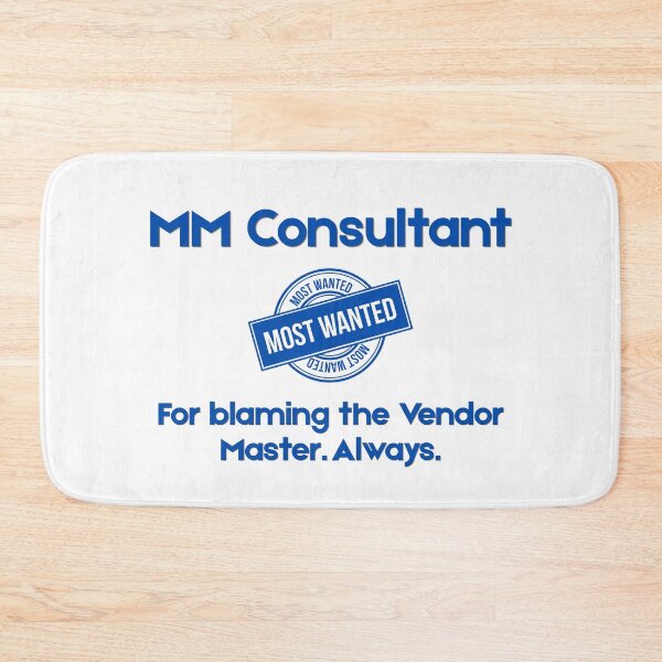 Item preview, MM Consultant Most Wanted - Funny SAP Gift designed and sold by HypercareClub.