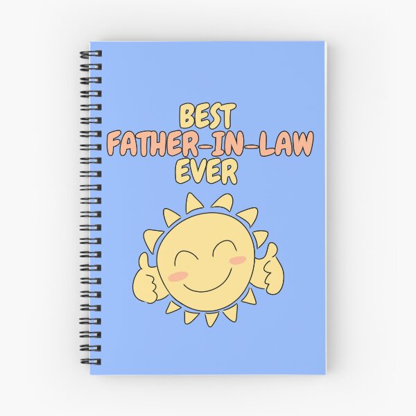 Item preview, BEST FATHER-IN-LAW EVER Cute Sun Pastel Blue designed and sold by HugSomeNettles.