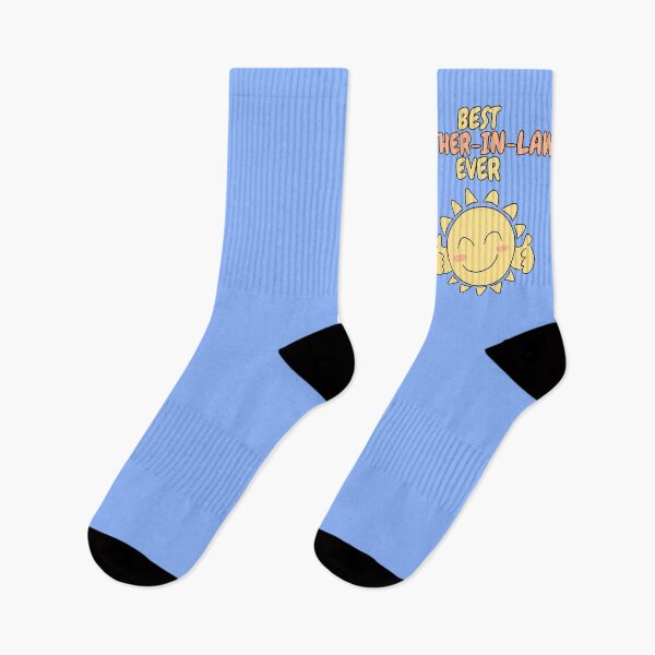 Item preview, BEST FATHER-IN-LAW EVER Cute Sun Pastel Blue designed and sold by HugSomeNettles.