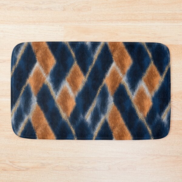 Item preview, Orange and Blue Gameday Fur designed and sold by CollegeTown.
