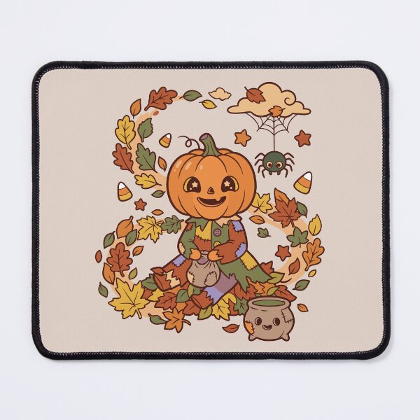 Item preview, Cute Pumpkin Scarecrow Chibi designed and sold by JEMAR Designs.