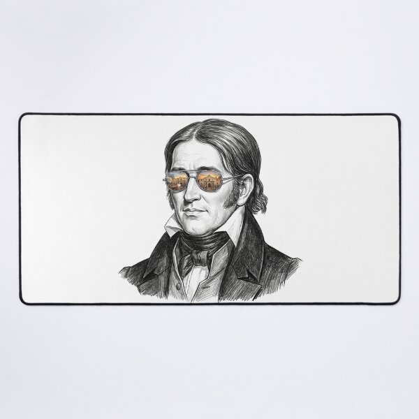 Item preview, Davy Crockett Alamo Battle Shades Reflection designed and sold by Bad-Decisions-Designs.