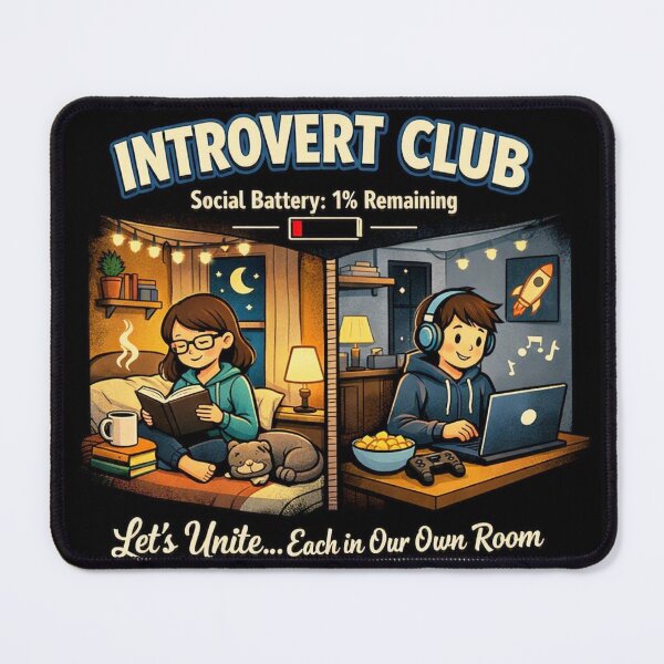Item preview, Introvert Club designed and sold by V-Suomi.